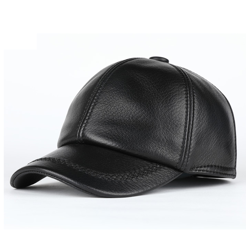 Leather Work Hat - Кепка из натуральной кожи для взрослых