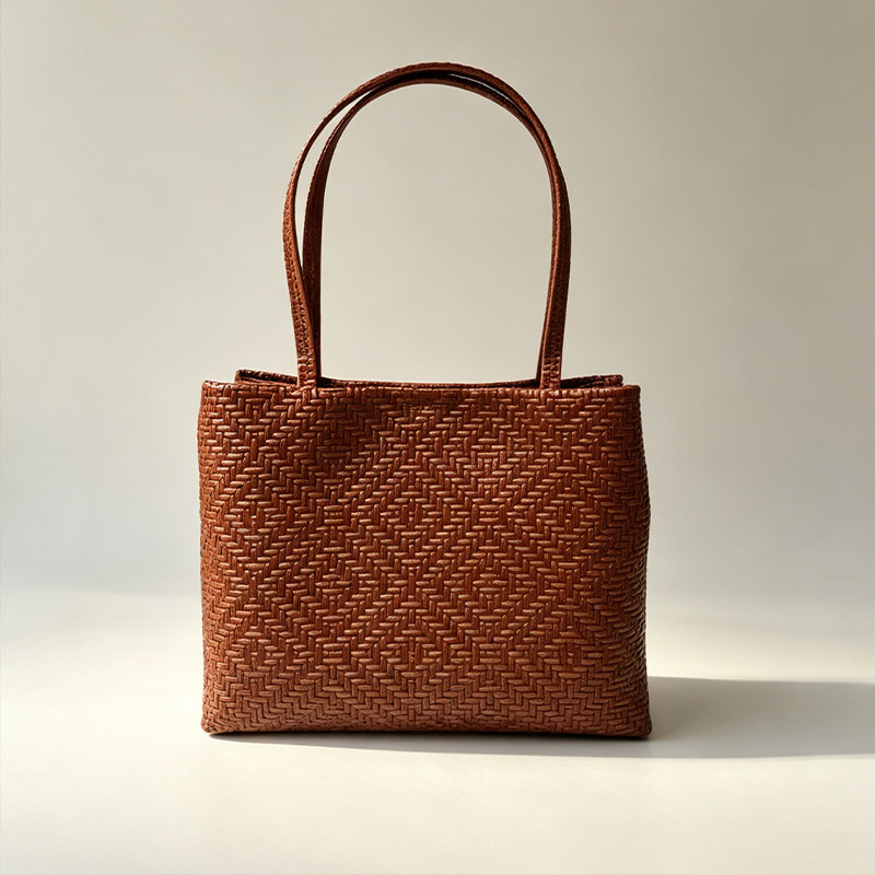 Leatherwork Workshop - Сумка-тоут Mendy из натуральной кожи с
