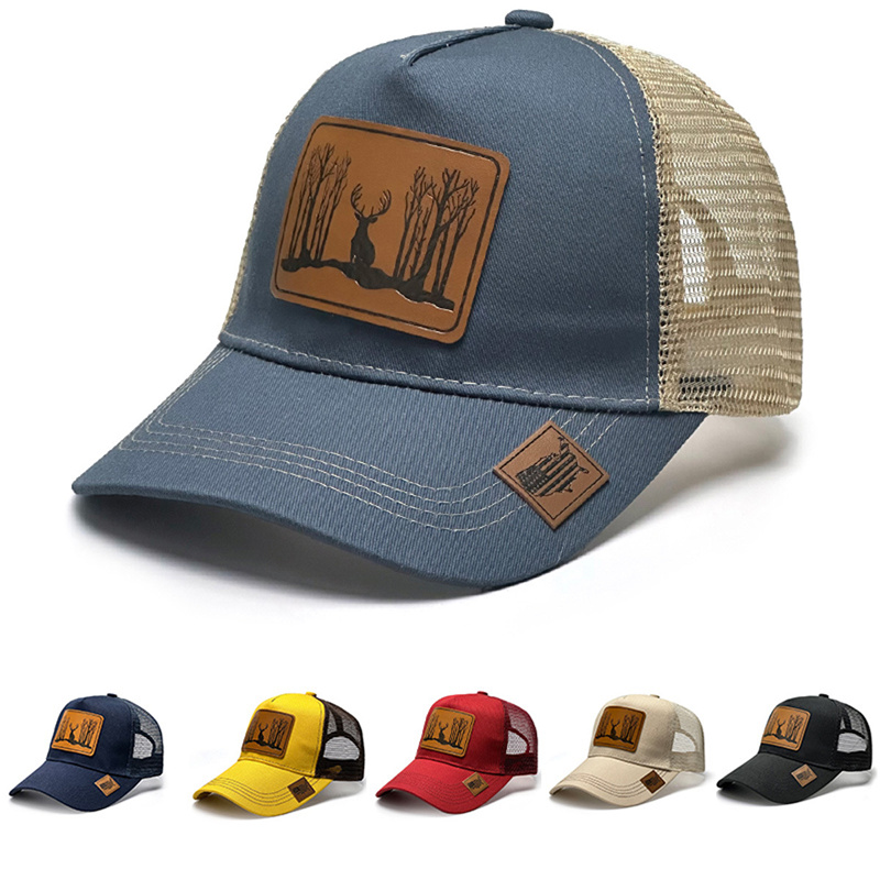 Leather Work Hat - Модные кожаные роскошные бейсболки для женщин