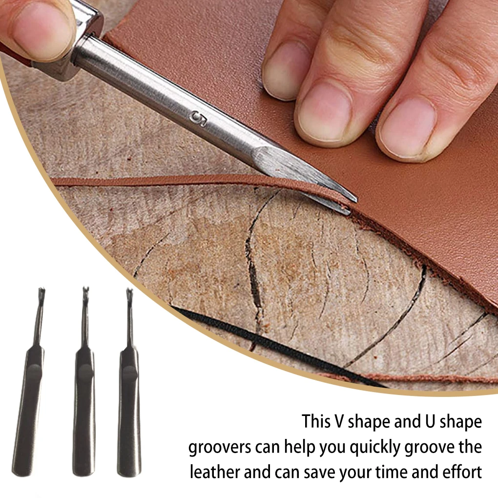 Набор из 3-х инструментов для  – обзор и цена Leatherwork Edge Beveler