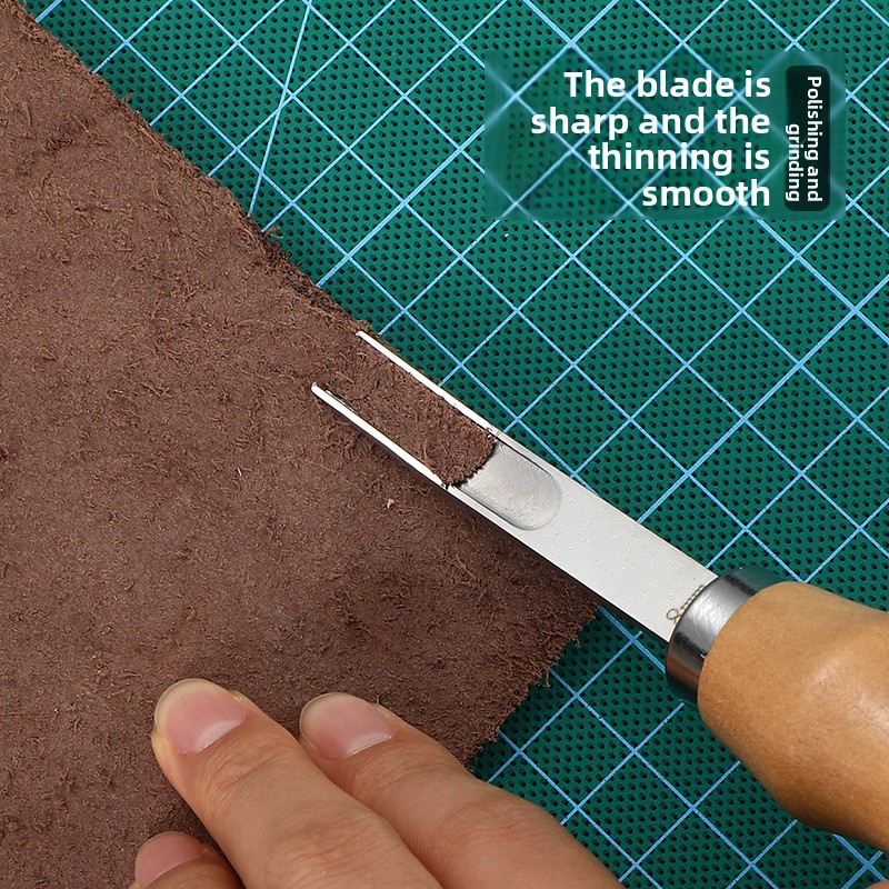 Нож для снятия слоя кожи, инст – обзор и цена Leatherwork Edge Beveler