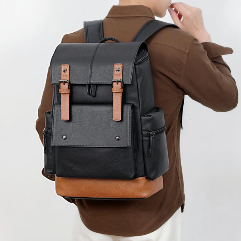 Новый винтажный мужской кожаны – обзор и цена Leather Work Laptop Bag