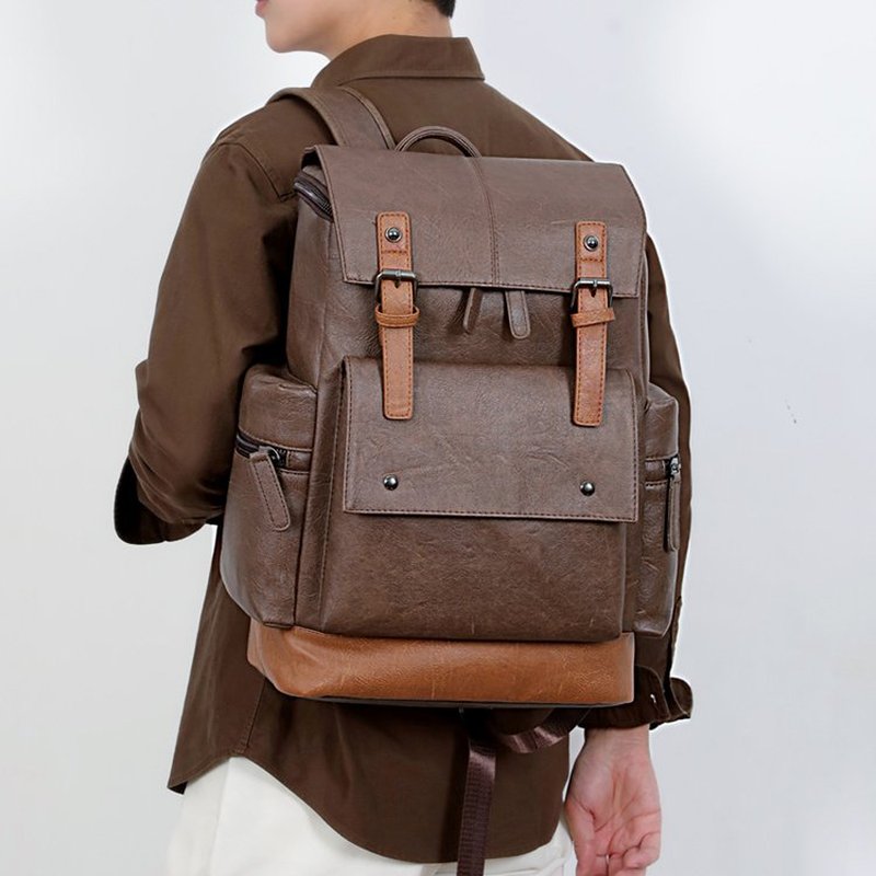 Новый винтажный мужской кожаны – обзор и цена Leather Work Laptop Bag