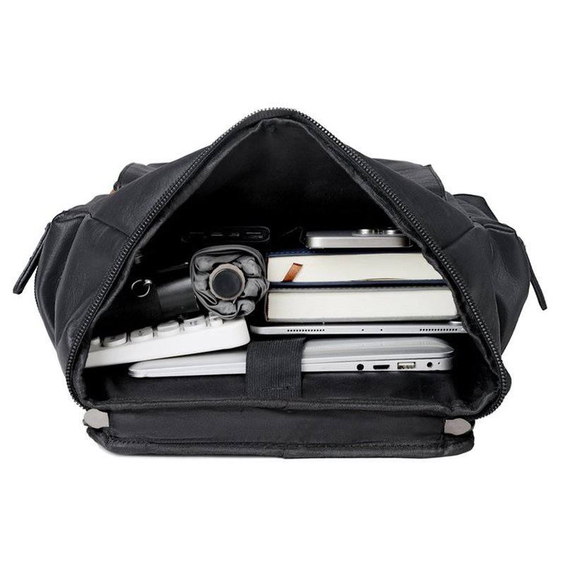 Новый винтажный мужской кожаны – обзор и цена Leather Work Laptop Bag