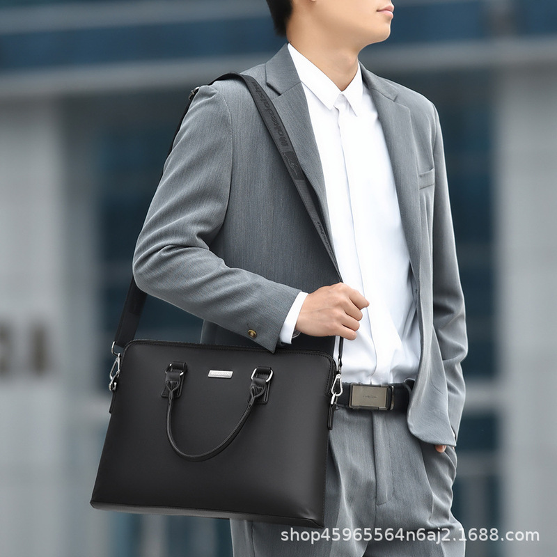 Мужской портфель из искусствен – обзор и цена Leather Work Laptop Bag