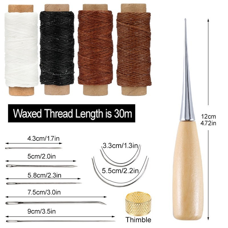 13-częściowy кожаный набор для – обзор и цена Leatherwork Tool Kit