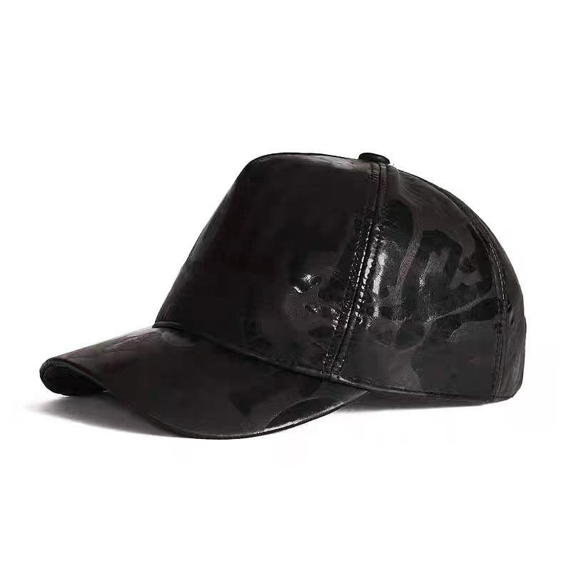 Кожаные бейсболки с буквенным  – обзор и цена Leather Work Hat