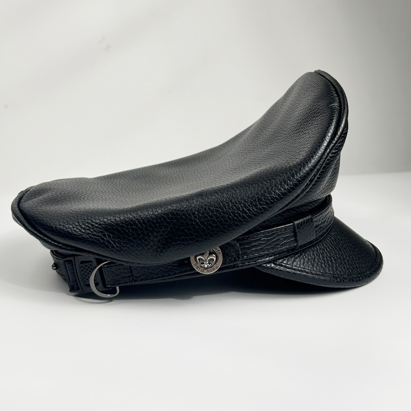 2025 ретро немецкая военная ке – обзор и цена Leather Work Hat