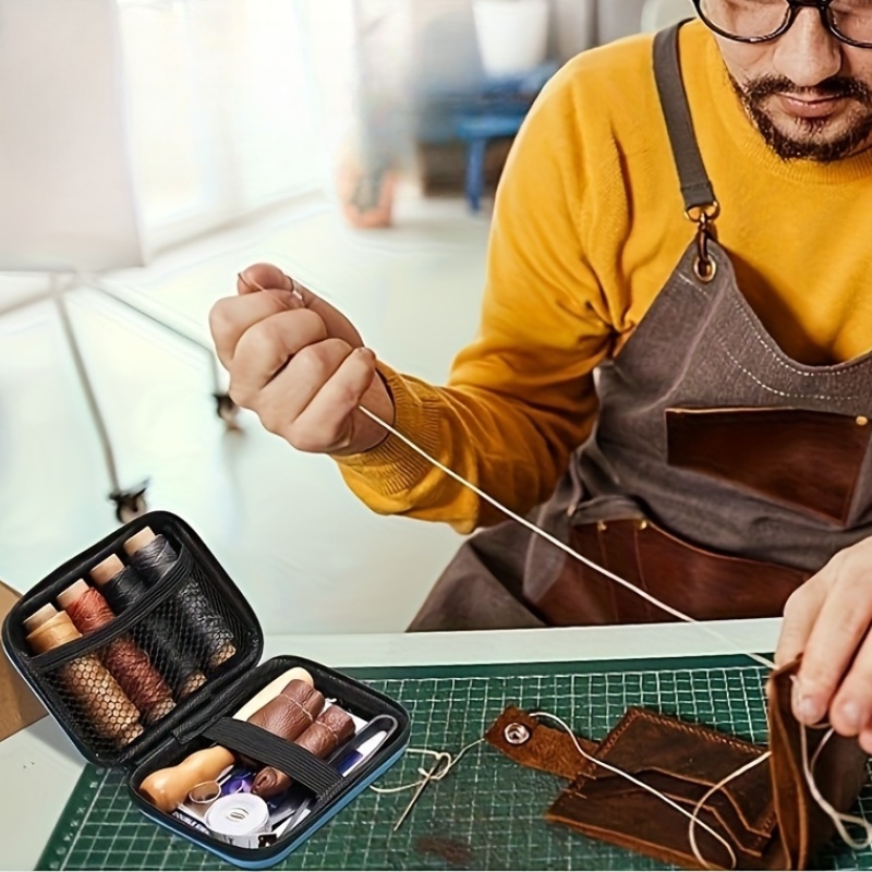 Набор для шитья кожи, комплект – обзор и цена Upholstery Leather Work