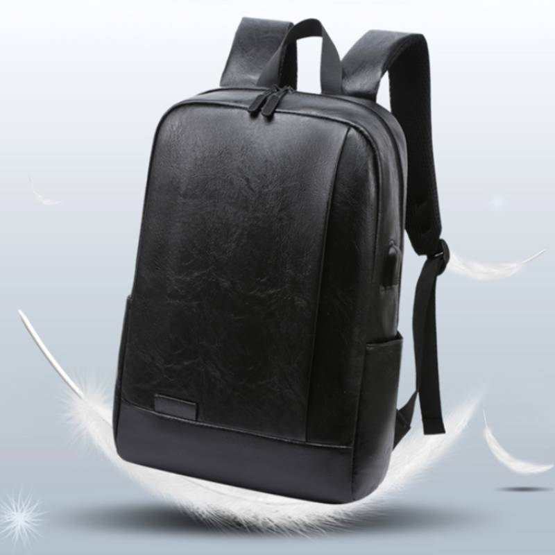Мужской модный рюкзак из искус – обзор и цена Leather Work Laptop Bag