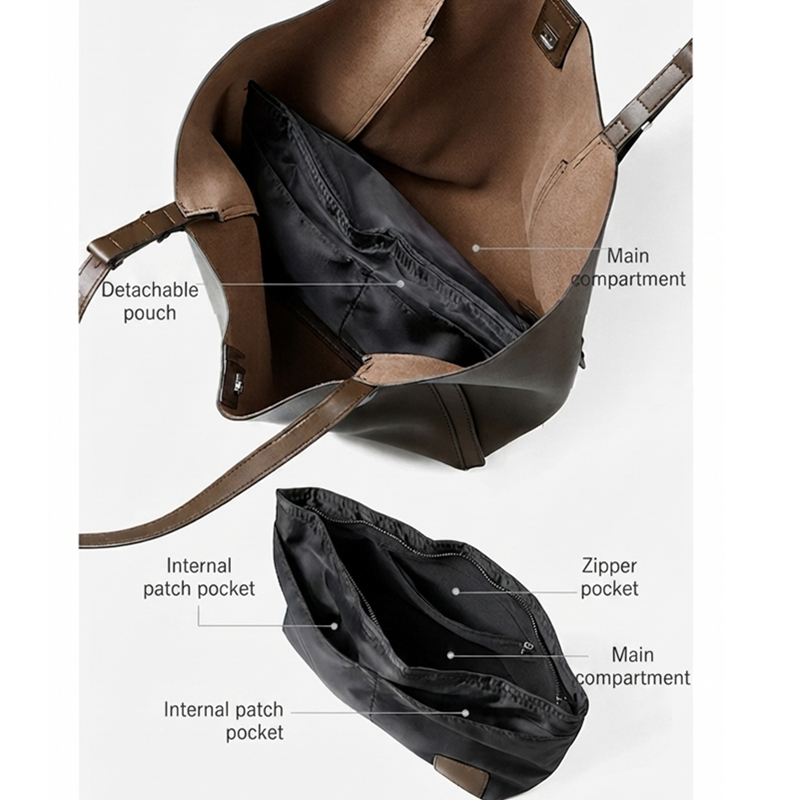HIFASHION Большая мягкая сумка – обзор и цена Leather Work Laptop Bag