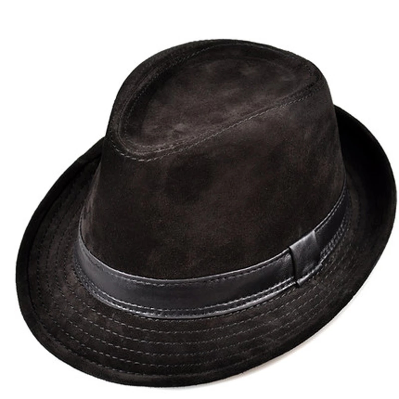 Кепки из натуральной замши для – обзор и цена Leather Work Hat