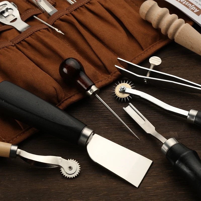 KRABALL профессиональный набор – обзор и цена Leatherwork Tool Kit